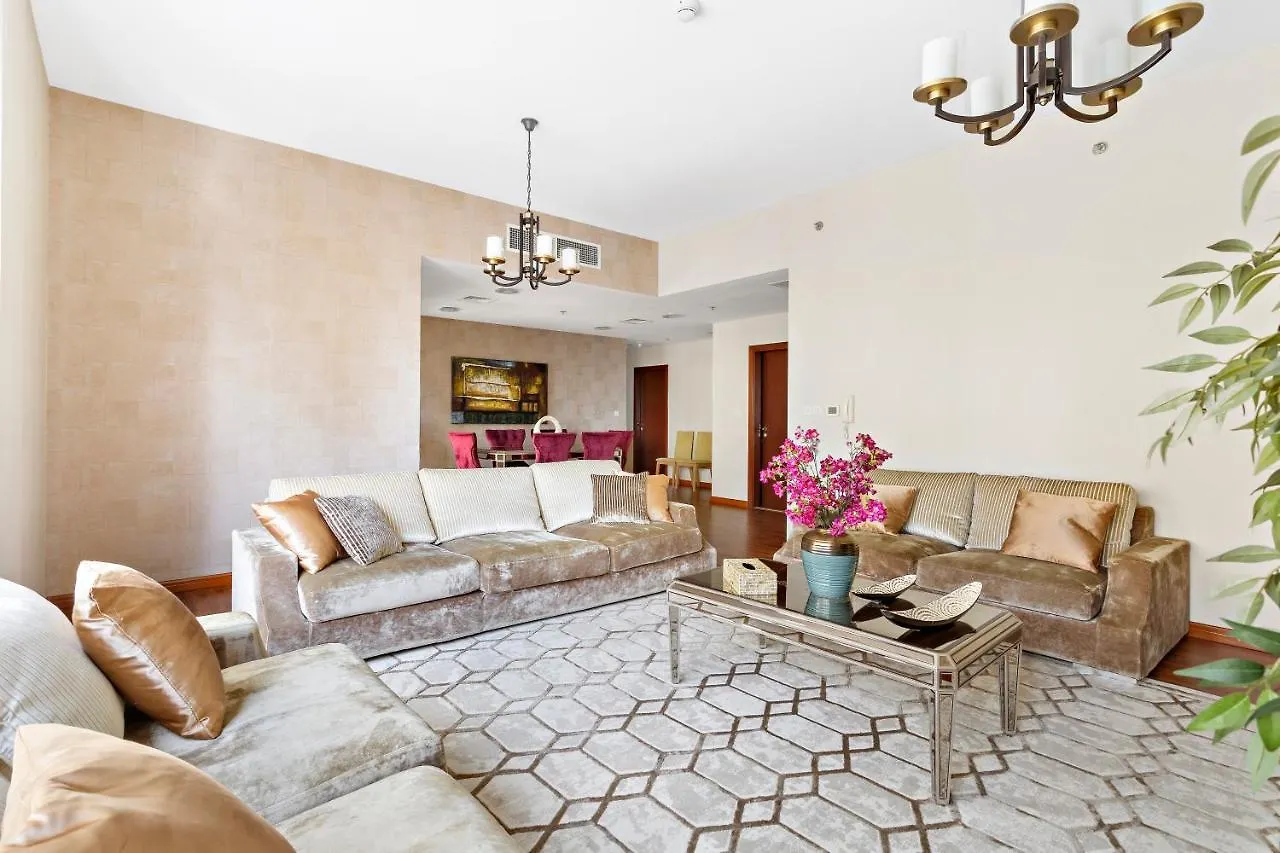 Welhome - Waterfront Family-Size Apt With Jbr Beach Access Dubai