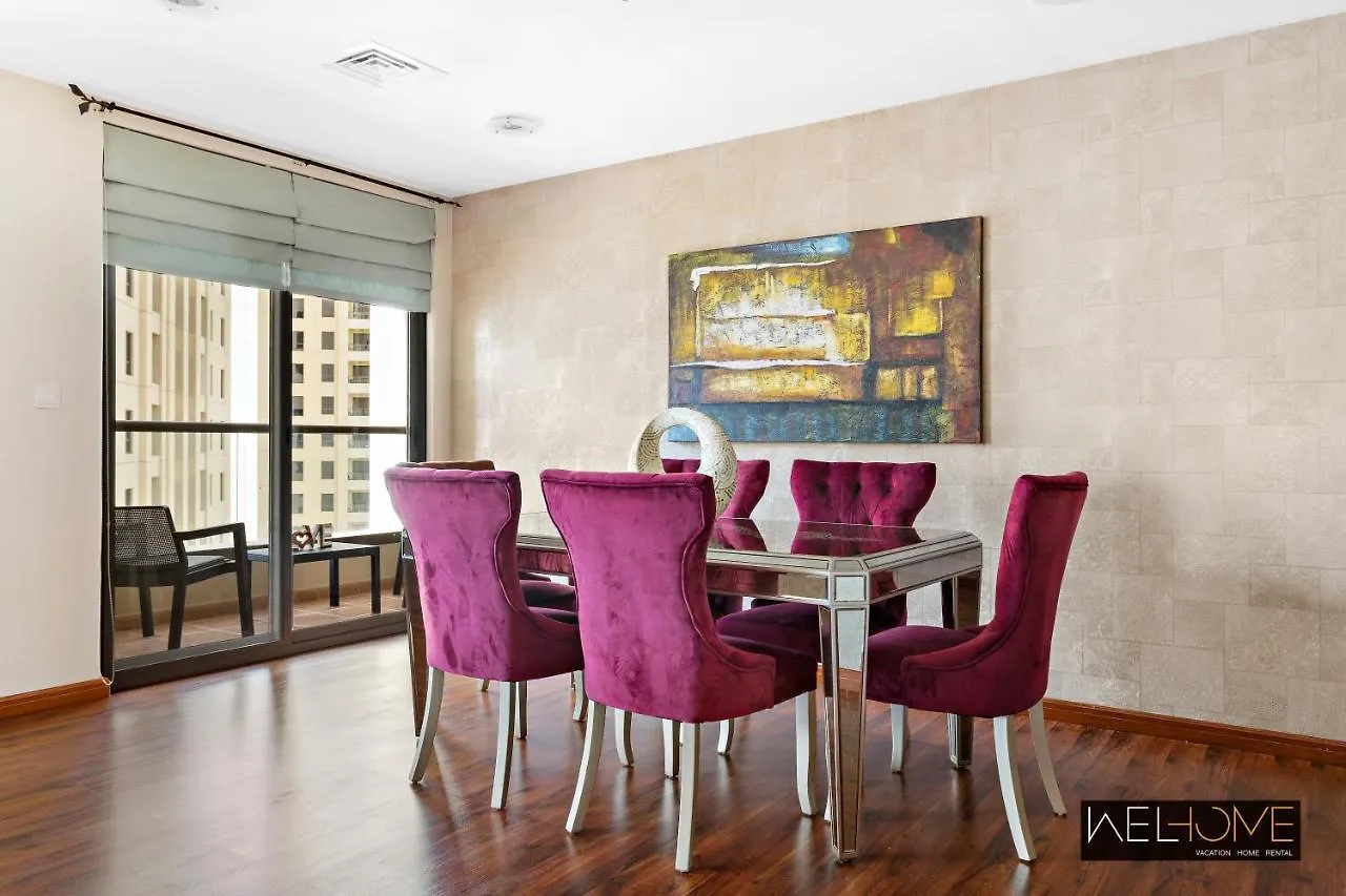Welhome - Waterfront Family-Size Apt With Jbr Beach Access Dubai United Arab Emirates